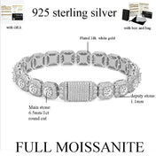 Tennis Two-tone Bracelet 5MM CZ Bling — Stainless Steel