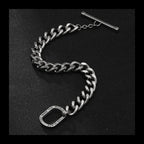 Emperor Chain Bracelet — Silver Stainless
