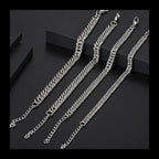Minimal Chain Bracelet — Silver