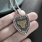 Celtic Trinity Knot Pendant Necklace — Zinc Alloy