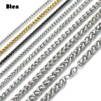 BTEN Never Fade Stainless Steel Men Necklace Chain High Quality Link Chain Necklaces Wholesale