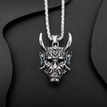 New Street Punk pendant Necklace Vintage Ghost Mask Halloween overbearing Jewelry Gift pendant necklace jewelry wholesale