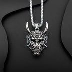 New Street Punk pendant Necklace Vintage Ghost Mask Halloween overbearing Jewelry Gift pendant necklace jewelry wholesale