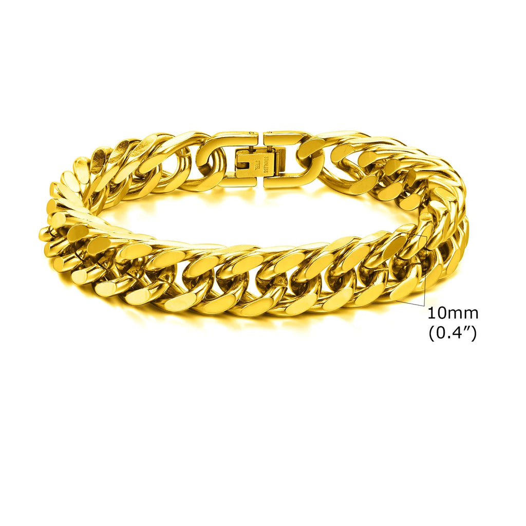 Miami Cuban Link Bracelet — Stainless Steel