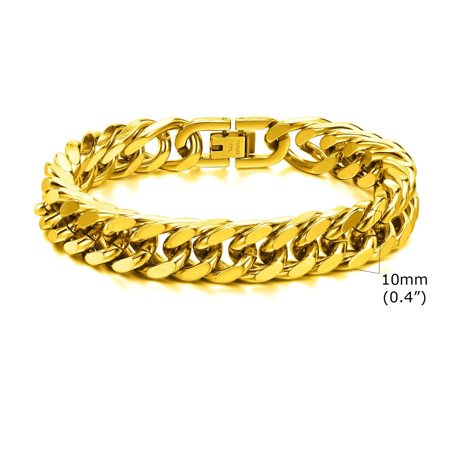 Miami Cuban Link Bracelet — Stainless Steel