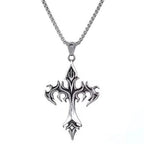 Skull Cross Pendant Necklace