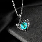 Demon Eye Pendant — Stainless Steel