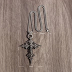 Skull Cross Pendant Necklace
