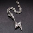 Men\'s Hip Hop Iced Out Dollar Sign Money Pendant Necklace Men\'s Punk Rap Rock Party Jewelry