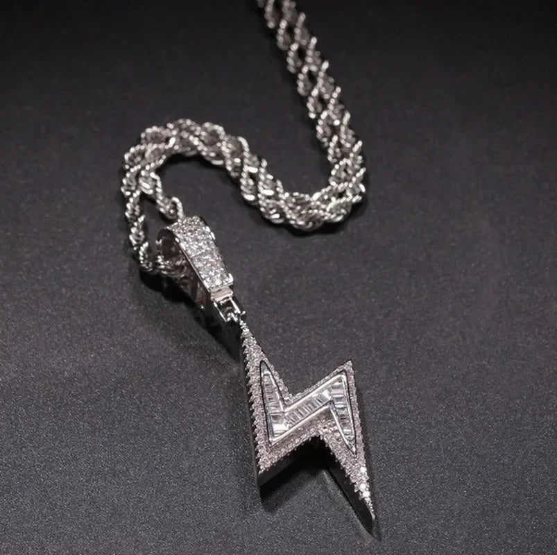 Men\'s Hip Hop Iced Out Dollar Sign Money Pendant Necklace Men\'s Punk Rap Rock Party Jewelry