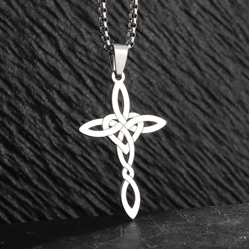 Hebrew Pentagram Star Pendant Necklace — Amulet