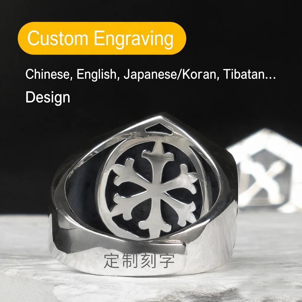 925 Sterling Silver Zodiac Sign Ring for Men Adjustable Aries Minimalist Personalized Gift for Boyfriend