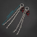 1Pcs Gothic Style Butterfly Moon Shoe Boot Pendants Suitable for Parties and Daily Wear Personalized DIY Chain