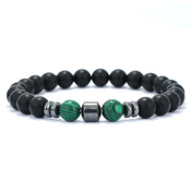 Onyx Stainless Steel Bracelet