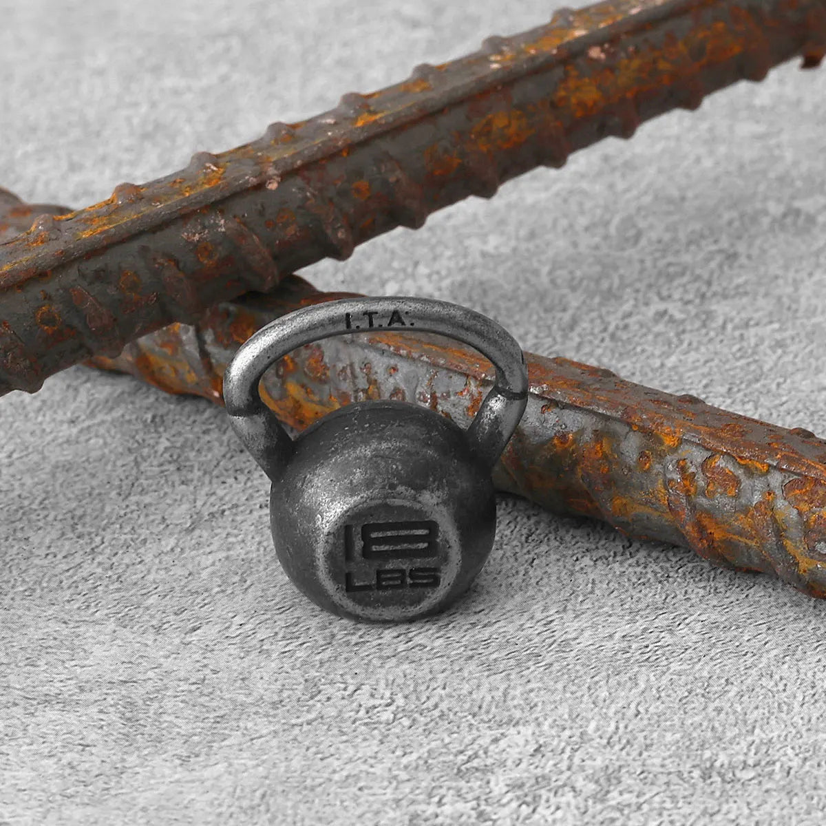 Dumbbell Stainless Steel Pendant Necklace