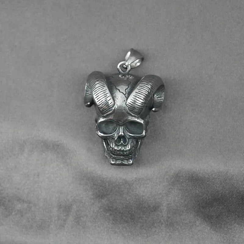 Demon Steel Pendant European American Dominant