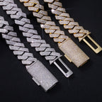 Iced Out Cuban Bracelet Stainless Steel 18/22MM