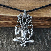 Cernunnos Horned God Pendant Necklace