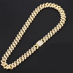 Iced Out Cuban Chain Set — 16mm
