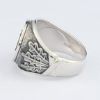 Skull Gott Ring — 925 Silver