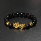 Color-Changing Natural Stone Pi Xiu Beaded Bracelet