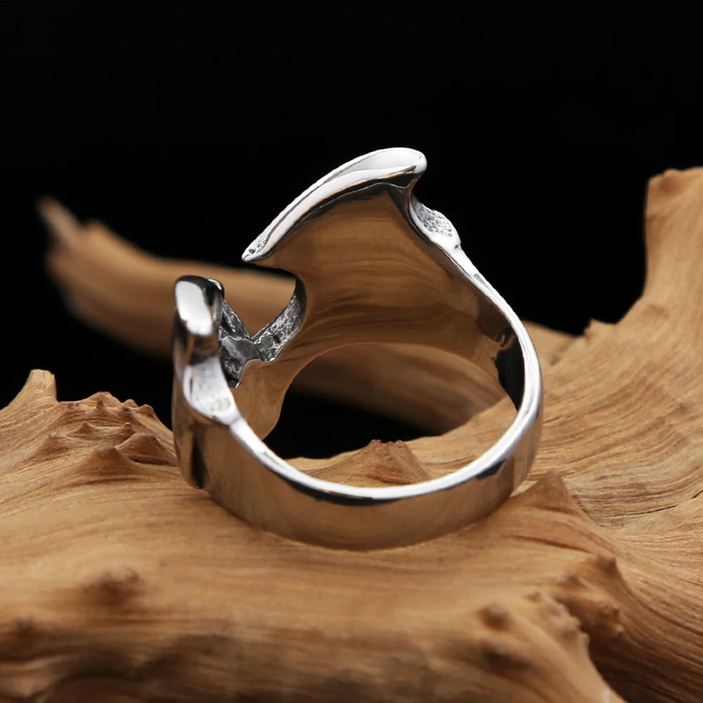 Bat Ring — Stainless Steel