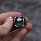 Retro Skull Gothic Biker Ring — Stainless Steel