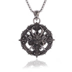 Cool Heavy Bicycle Chain Skull Motorcycles Engine Metal Pendant Jewelry Motor Biker Skull Cross Men Pendant