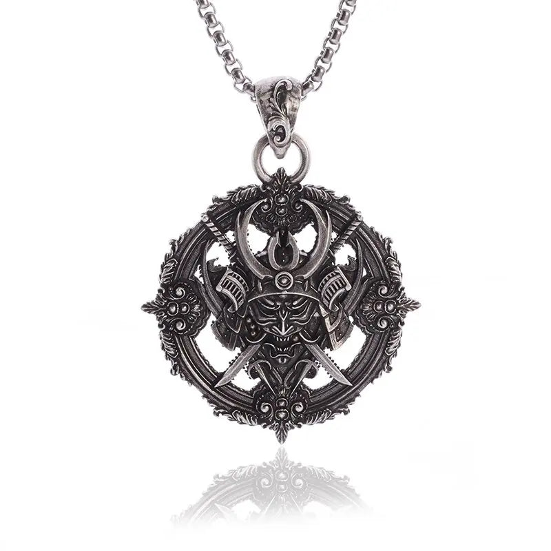 Cool Heavy Bicycle Chain Skull Motorcycles Engine Metal Pendant Jewelry Motor Biker Skull Cross Men Pendant