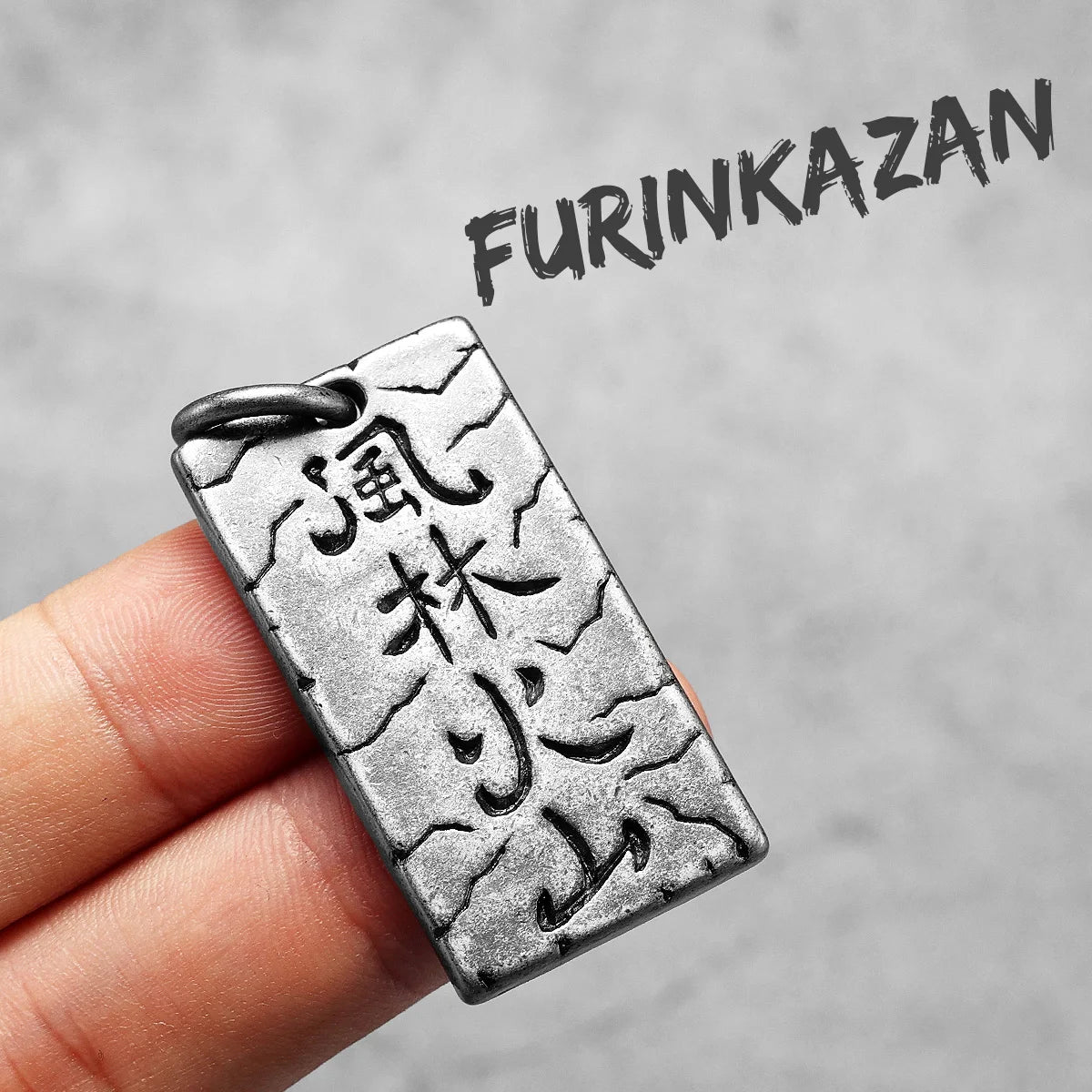 Art of War Furinkazan Pendant — Stainless Steel