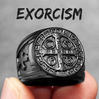 St. Benedict Ring — Stainless Steel