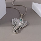 Gothic Skull Love Heart Necklace for Women Men Religious Crucifix Necklaces Punk Jewelry Gifts