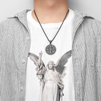 St. Benedict Pendant Necklace — Stainless Steel