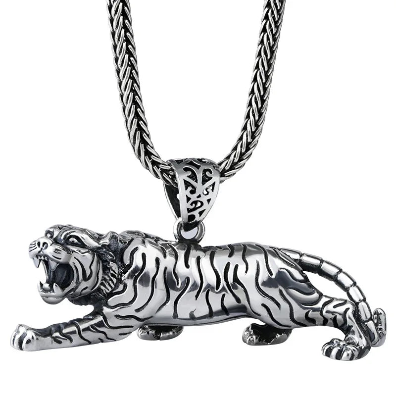 Lion 925 Silver Pendant Necklace