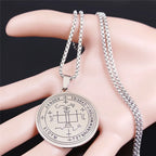 Gabriel Archangel Amulet Necklace — Stainless