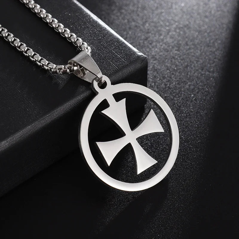 Flower of Life Chakra Spirituality Stainless Steel Necklace Archangel Sacred Geometry Metatron Necklace Pendant Solomon Jewelry