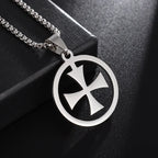 Flower of Life Chakra Spirituality Stainless Steel Necklace Archangel Sacred Geometry Metatron Necklace Pendant Solomon Jewelry