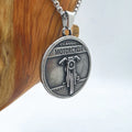 Punk Skull Stainless Steel Pendant Necklace