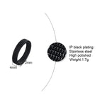 Mesh Band Ring — Stainless Steel