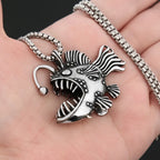 Lantern Fish Pendant — 316L Stainless Steel