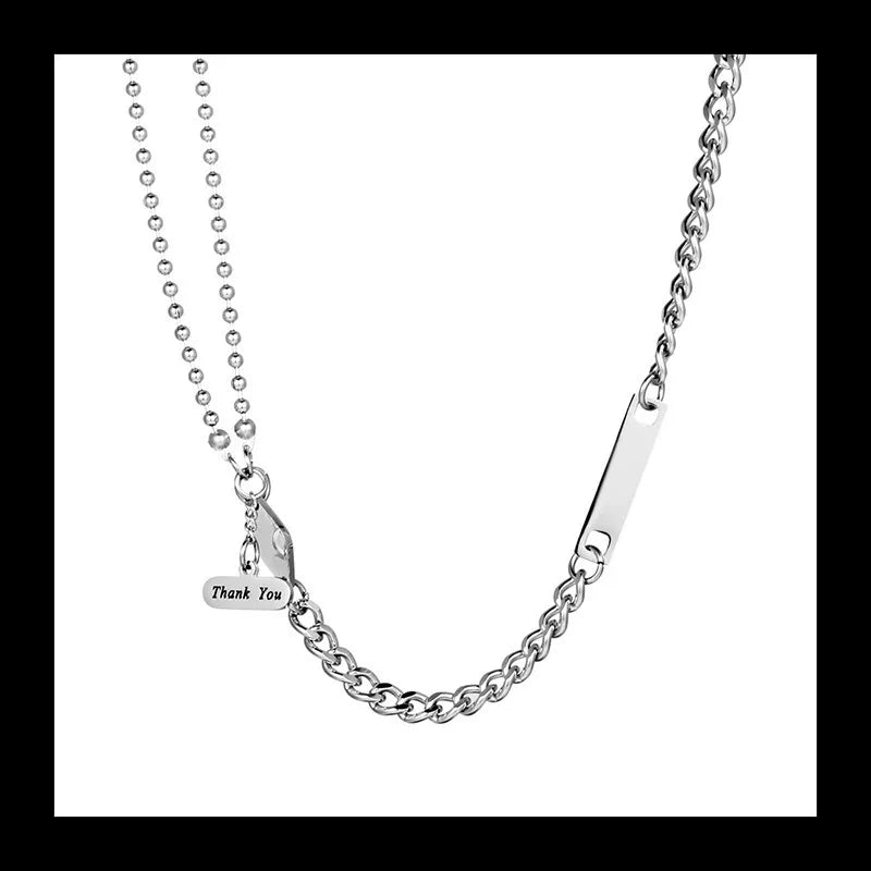 High Street Chain Necklace — Stainless