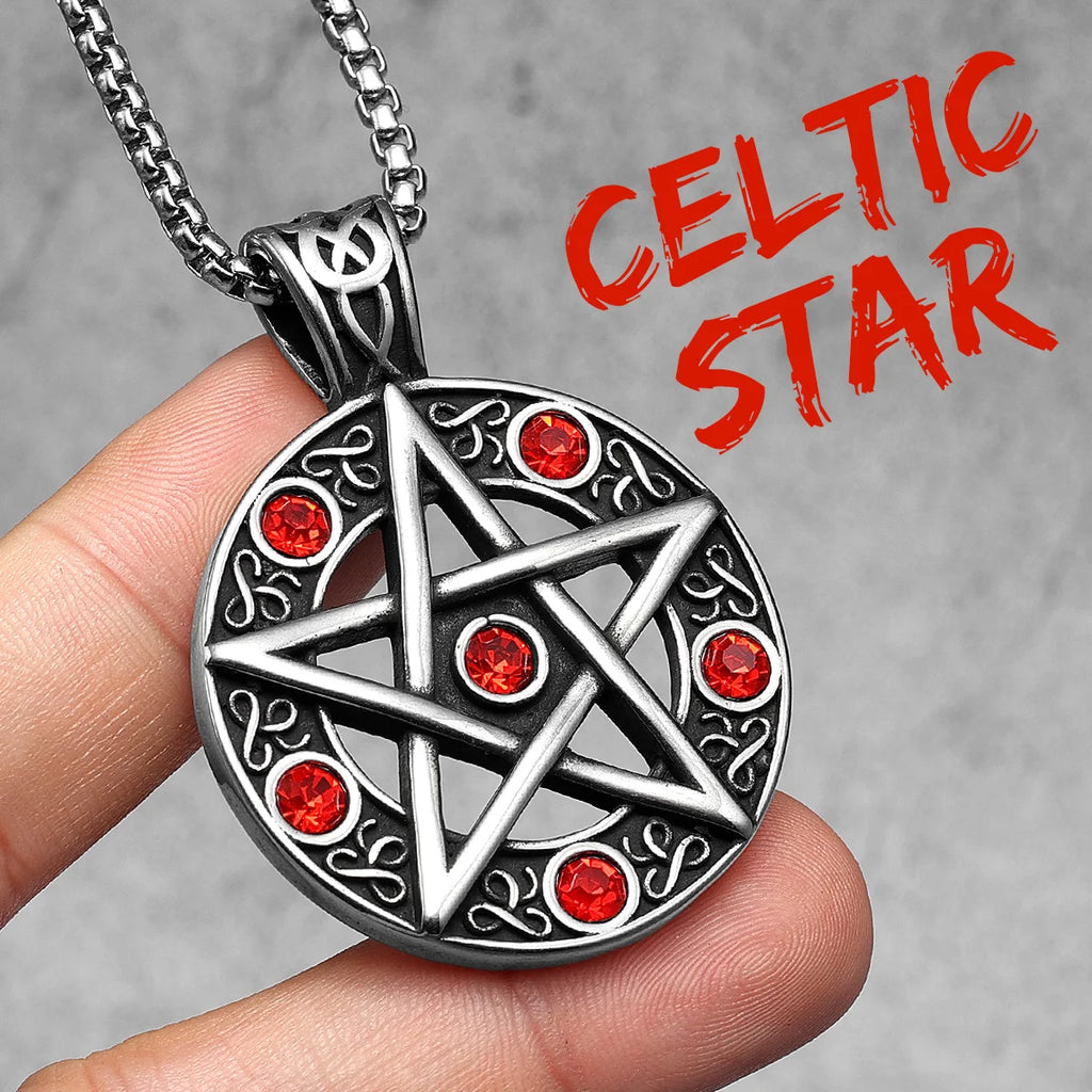Star of David Pendant — Stainless Steel