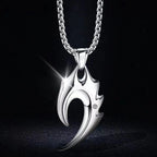 Wolf Tooth Man Necklaces Rock Punk Animal Pendant Collar Valentine's Father's Day Birthday Party Gifts Stainless Steel