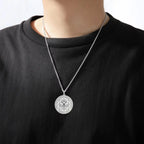 Mammon Talisman Pendant Necklace — Gold