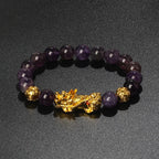Color-Changing Natural Stone Pi Xiu Beaded Bracelet