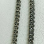 Men's 10.5mm Pure Titanium Washed Cuban Necklace - Hip Hop Trendy Design, Pop Style Must-Have, Anti-Tarnish &