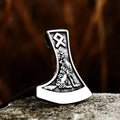 Egyptian Pharaoh Stainless Steel Pendant Necklace