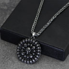 Steampunk Skull Pendant Necklace — Stainless Steel