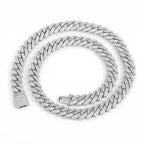 Iced Out Cuban Chain Stainless Steel 10MM