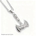 Viking Steel Pendant 316L Spear Punk Style